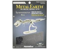 Metal Earth - 5061099 - Maquette 3D - Dinosaures - Tyrannosaure Rex Squelette - 2 pièces