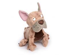 sigikid Peluche pour Adultes et Enfants Chien Flying French Sweet Beasts Brun 24 x 17 x 24 cm