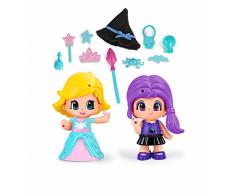 Pinypon - 700014080 - Paquet de 2 Figurines Princesse et Sorcière (Famosa)