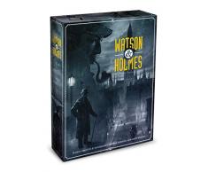 Asmodee Italie Watson & Holmes Jeu de Table, Bleu, scwh01it