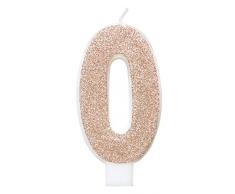 Unique Party-84970 Bougie, 84970, Rose Gold