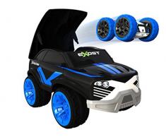 Exost - Voiture Télécommandée - Fury Cross - 2,4 Ghz - Ejecte mini flip de son coffre - 2 en 1