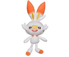 Pokemon 98057 Peluche 8 - SCORBUNNY, NoColour