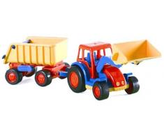 Polesie Polesie9623 Basics Tracteur avec Pelle Jouet