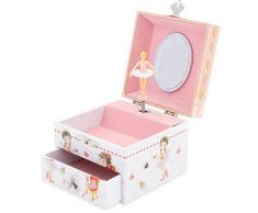 Ulysse Couleurs dEnfance- Coffre à Bijoux Musical, 9537