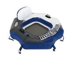 INTEX River Run Bouée Gonflable Fauteuil octogonal Multicolore