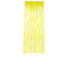 Smiffys Rideau scintillant, Jaune, 91cmx244cm / 36inx96in