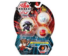Bakugan - 6058562 - Jouet Enfant à Collectionner - Starter Pack Modèle Darkus Lupitheon