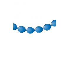 Folat- Guirlande Bleus-Ballons Attacher-3 mètres, 08451,