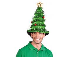 Boland 13406 Adulte Chapeau de Sapin de Noël Vert Taille Unique