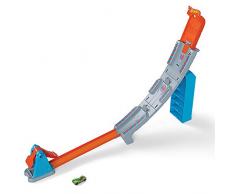 Hot Wheels Action Coffret Rampe de Folie, Fourni avec Une Petite Voiture, Jouet pour Enfant, Gbf83