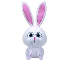 Ty - TY41168 - comme des Bêtes - Peluche Snowball 15 cm