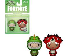Funko- PSH 2-Pack: Fortnite: Rex & Tricera Ops Figurine de Collection, 38029, Multicolore