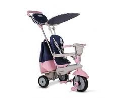 SMARTRIKE- Tricycle, 1951200, Rose et Bleu