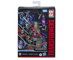 Transformers Studio Series - Pack de 3 Robots Deluxe Arcee, Chromia et Elita-1 - 11 cm