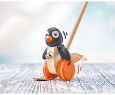 Selecta - 62071 - Pingo - Poussoir - Jouet Bois - 13 cm - Multicolore