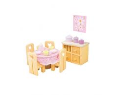 Le Toy Van - 15049 - Jouet en Bois - La Salle à Manger Lemon Sorbet