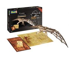Revell 00516 Coffret Cadeau Maquette Planeur Leonard de Vinci 500ème Anniversaire en Bois, 516, 1:8