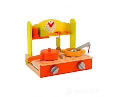 Globo Toys Globo – 37339 32 x 26.5 x 25 cm Legnoland Mini Playset de Cuisine