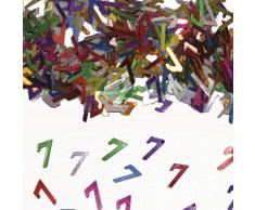 Folat Confettis de Table Motif Nombre