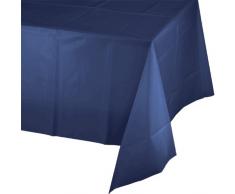 Creative Convertting 8C010140 Nappe en Plastique Bleu Marine 137 x 274 cm