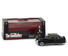 Greenlight Collectibles- 1:43 1941 (86507) Miniature Voiture Lincoln Continental The Godfather 1972 Echelle 1/43, Noir