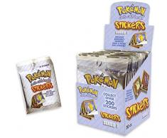 Close Up S829175 Sticker Pokémon Artbox 1999 série 1 Display 30 Gris