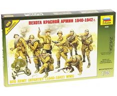 Zvezda - Z3526 - Maquette - Figurine - Infant. Armée Rouge 40/42