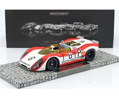 Minichamps- Miniature Voiture de Collection, 107692006, Blanc/Rouge