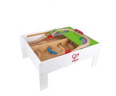 Hape - E3714 - Circuit de Train en Bois - Table de Jeu et de Rangement
