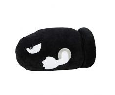 TOMY CLUB MOCCHI MOCCHI NINTENDO MARIO KART - Peluche Bill Balle 40 cm T12957, Peluche Nintendo Super Mario, Grosse Peluche pour Enfants et Adultes, Cadeau Anniversaire Idéal pour Fans de Mario