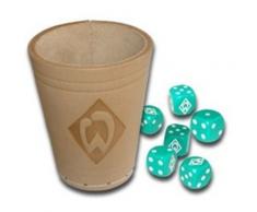 Teepe - 29570 - Dés et gobelet SV Werder Bremen