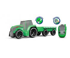 Tooko - Tracteur Radiocommandé avec Remorque avec Effets Sonores - Multidirectionnel - Contrôle Tout de la Télécommande - Jouet Maternelle