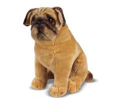 Melissa & Doug, chien carlin (animal en peluche très réaliste)