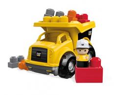 Mega Bloks LilVéhicule Cat, jeu de voiture et de blocs de construction, 6 pièces, jouet pour bébé et enfant de 1 à 5 ans, CND88
