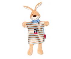 sigikid- Marionnette-Doudou Plat Semmel Bunny, 39266
