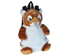 Wild Republic- Peluche Tigre en Forme du Sac à Dos, Jouet pour Enfant 36 cm, 20883, Multicolore