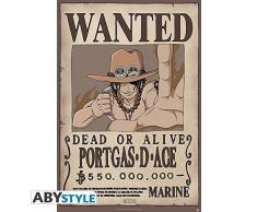 ABYstyle - ONE PIECE - Poster Wanted Ace (91.5x61)