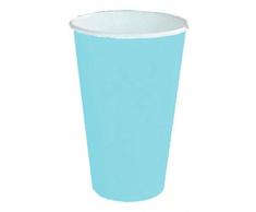 Braun & Company 3801-0210 Lot de 10 gobelets de fête Bleu Clair