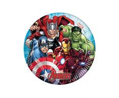 Procos 5PR87963 Avengers Mighty Assiette Multicolore 20 cm