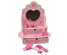 MAGNI- Table de Maquillage avec Accessoires 6 Pcs, 2501