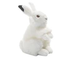 WWF - Peluche Lapin des Neiges - Peluche Réaliste avec de Nombreux Détails Ressemblants - Douce et Souple