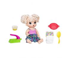Baby Alive - Miam Miam Les Bonnes Pates - Poupee Cheveux Blonds - Parle en français