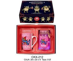 RM - Ensemble Tasse et Pot Lumineux kkxms Caperucita Rouge Sets de matériel Scolaire (1)