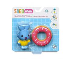 SAGO mini | Pool Party Jack, Jouet pour Enfant de Bain, poupée Flottante Jack Multicolore
