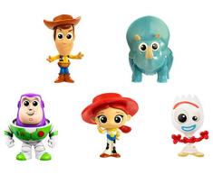 Disney Pixar Toy Story 4, Coffret 5 Mini-Figurines, Jouet Miniature pour Enfant, GDL64