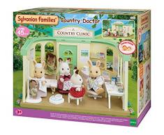 SYLVANIAN FAMILIES-Le Cabinet médical Poupées et Accessoires, 5096, Multicolore, Norme