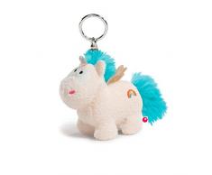 NICI Theodor - Peluche Licorne Wingfried - Collection Theodor et ses Amis - Toucher Ultra Doux - Format Porte-Clés - Taille 10 cm