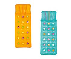 Bestway 43014 Matelas pneumatique Fashion Lounge 188 x 71 cm, 2 couleurs assorties