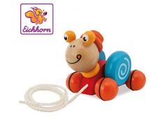 Eichhorn -100005552 - Jouet à Tirer - Escargot - 15 cm